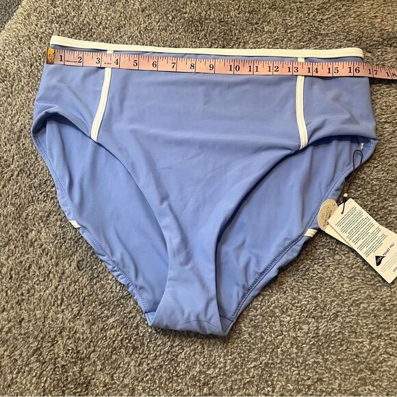 CALIA Women's High Waisted Tipping Swim Bottoms - Picture 12 of 13